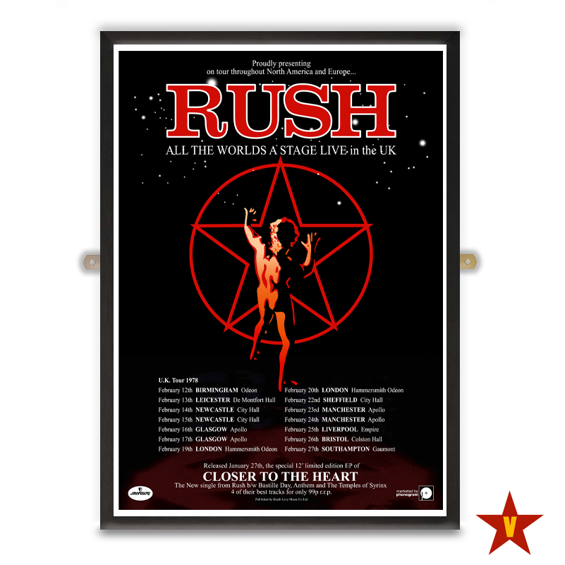 Rush - UK Tour 1978