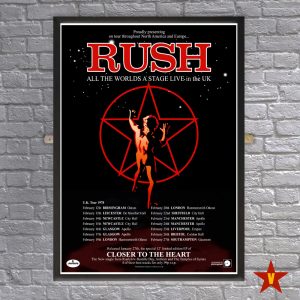 Rush UK Tour 1978